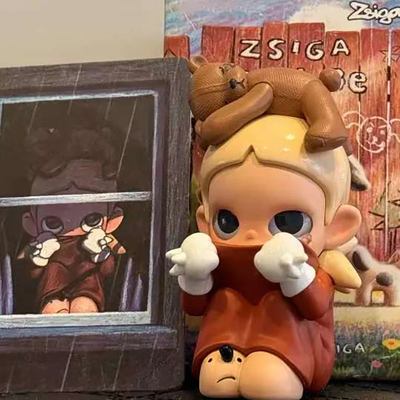

Zsiga Let It Be Series Blind Box Guess Bag Mystery Box Toys Doll Cute Anime Figure Desktop Ornaments Collection Gift