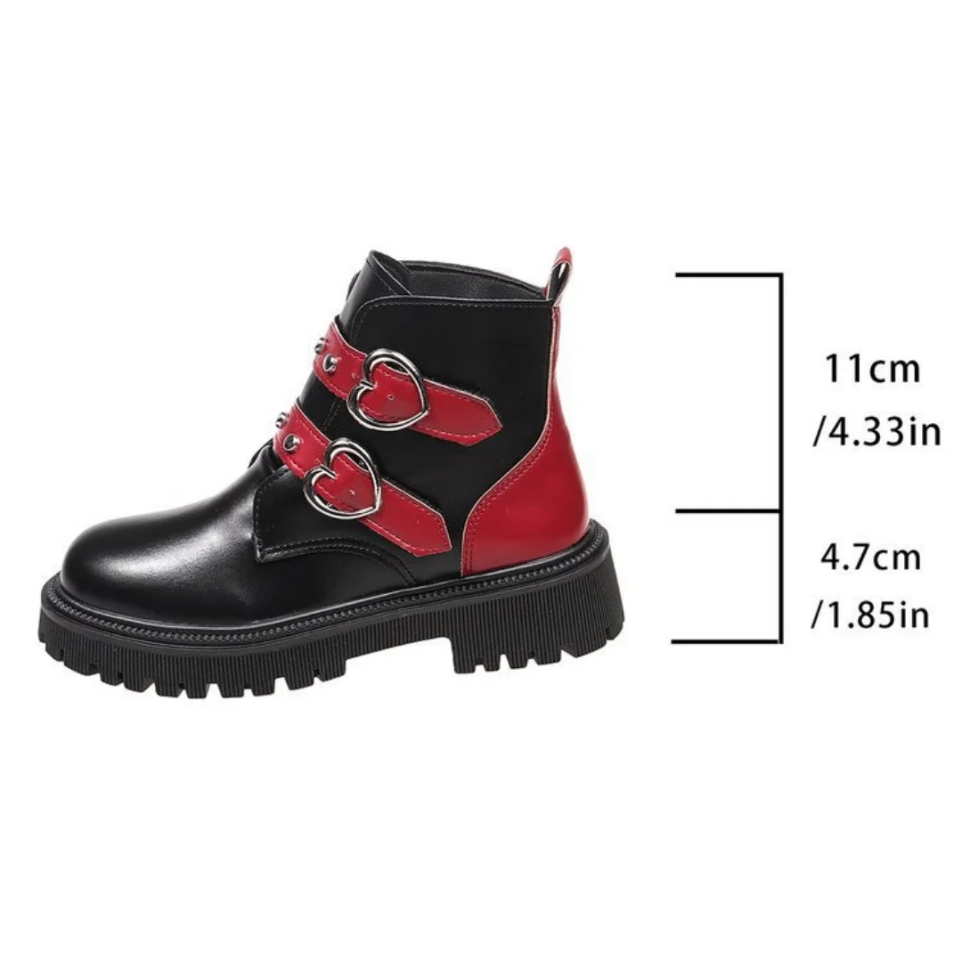 2025 Women's leather Fashion Casual boots Comfortable plus-size women's boots Short boots