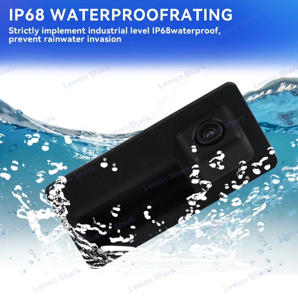 CVBS Rearview Camera with Trunk Switch Parking Assistant Camera for VW Passat Golf Polo B6 B7 Jetta Tiguan for Audi A3 A4 A5
