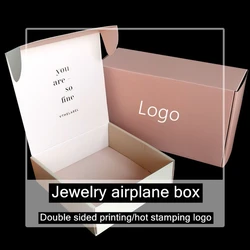 20x Customized Logo White Large Gift Box Custom Paper Box Personalized Cardboard Shipping Box for Clothes T-shirt