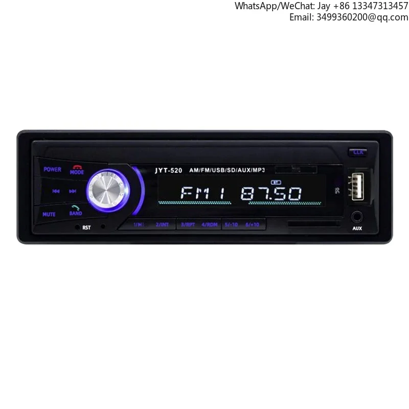 

20261 Din Dashboard Multimedia Android Car Radio With Remote Control USB Connection RGB Amplifier MP3/MP5/DVD Video Player