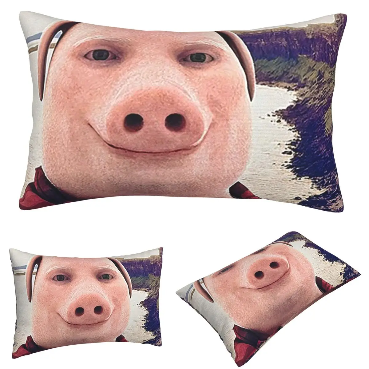 

Прямоугольная наволочка John Pork Is Call Answer Call Phone, декоративная наволочка для спальни, кровати, домашний комфорт, декоративная подушка