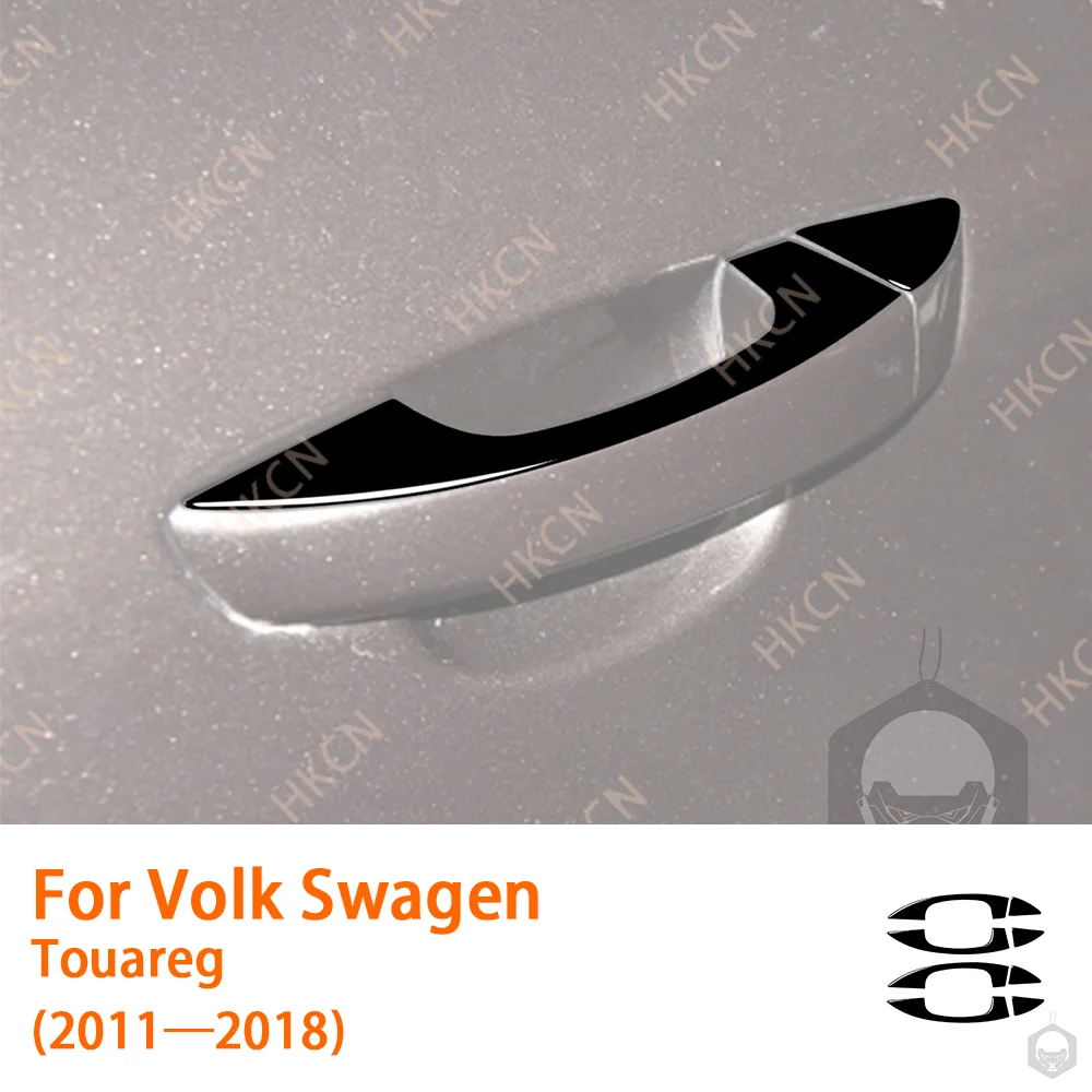 

For VW Touareg 7P MK2 2011 2012 2013 2014 2015 2016 2017 2018 Outer Door Handle Panel Vehicle Car Interior Accessories Sticker