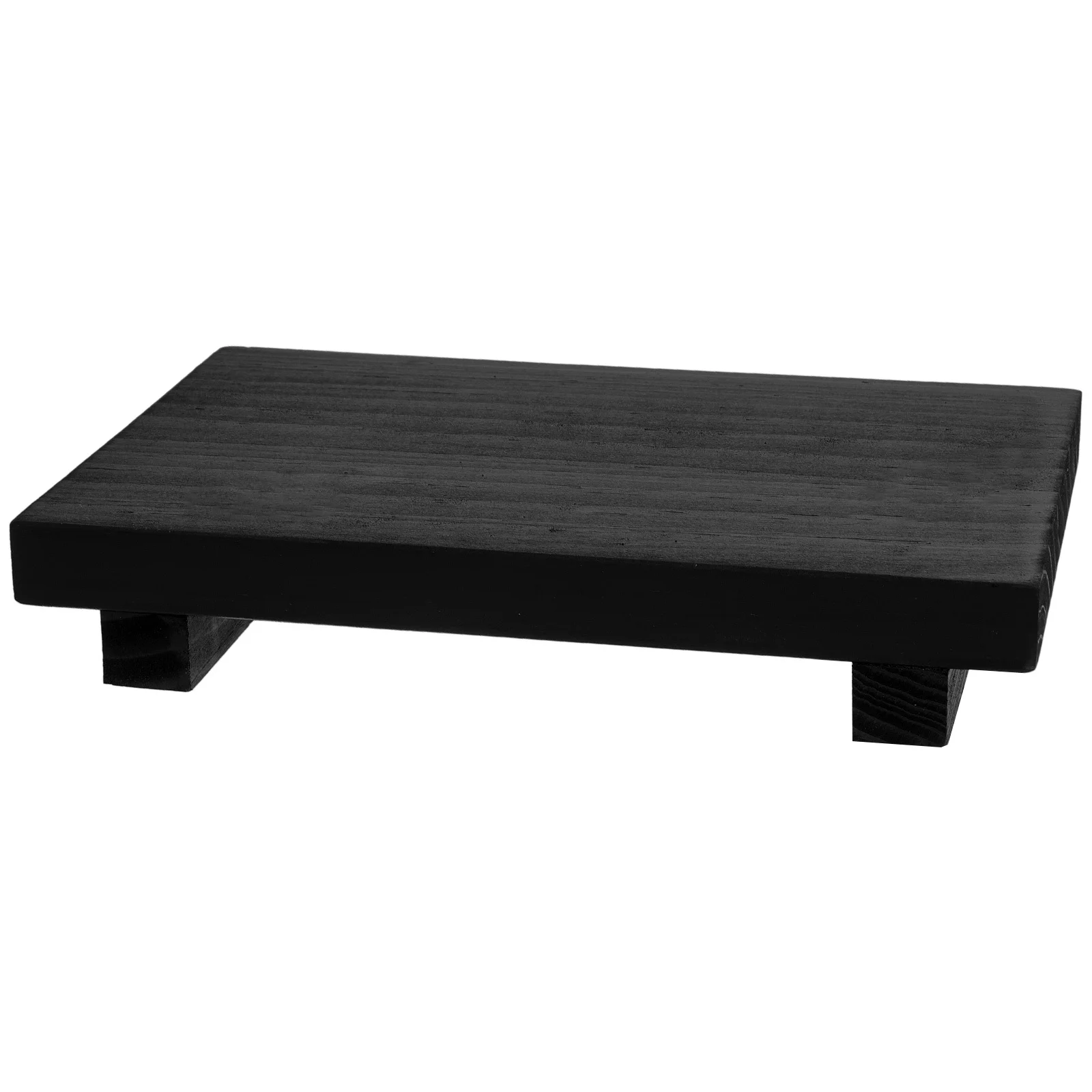 

Wooden Storage Board Multi-Use Soap Tray Holder for Bathroom Kitchen Vanity Solid Wood Display Board Easy Clean Rustic Style