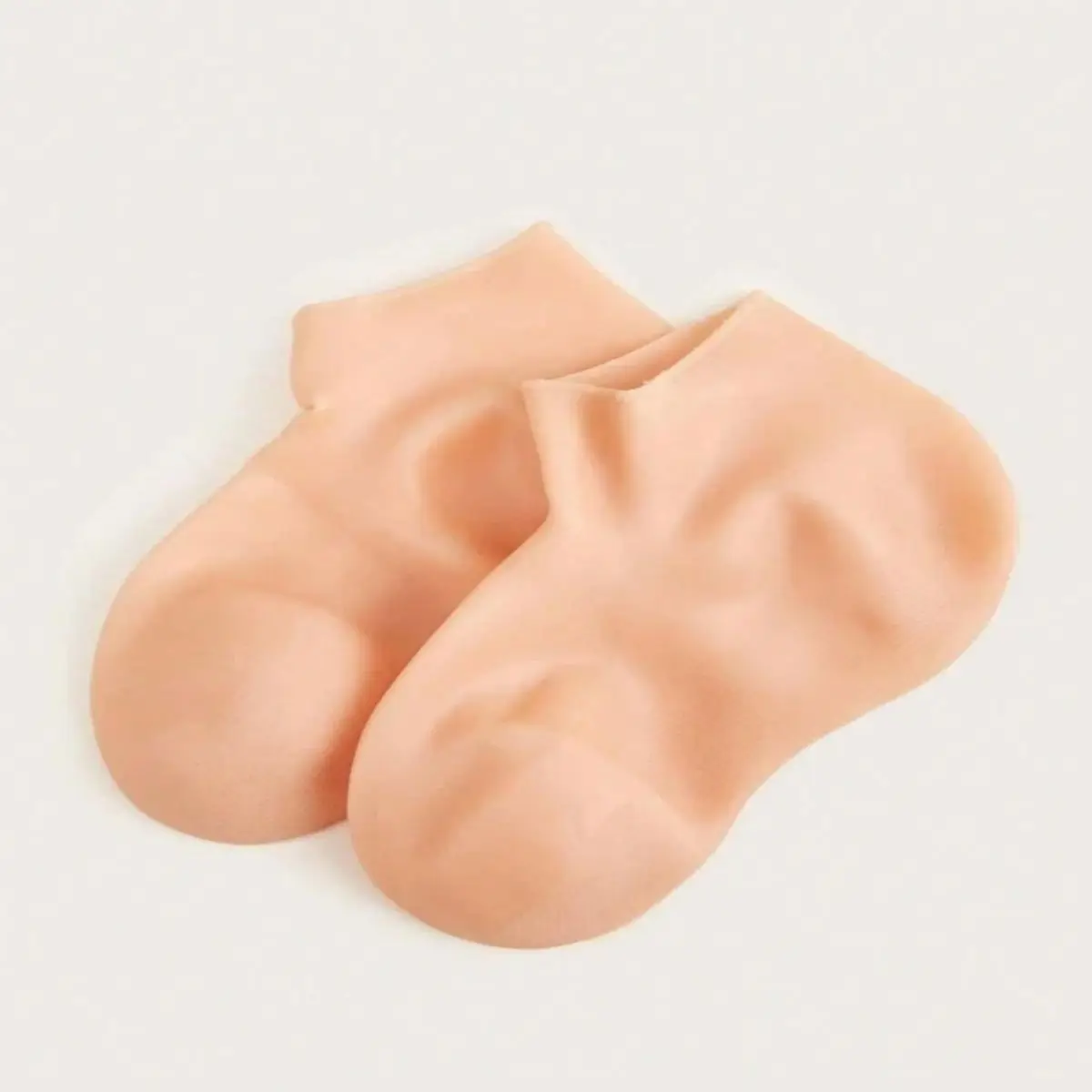 Silicone Gel Moisturizing Socks For Dry, Cracked Feet - Heel Protector & Repair Cover