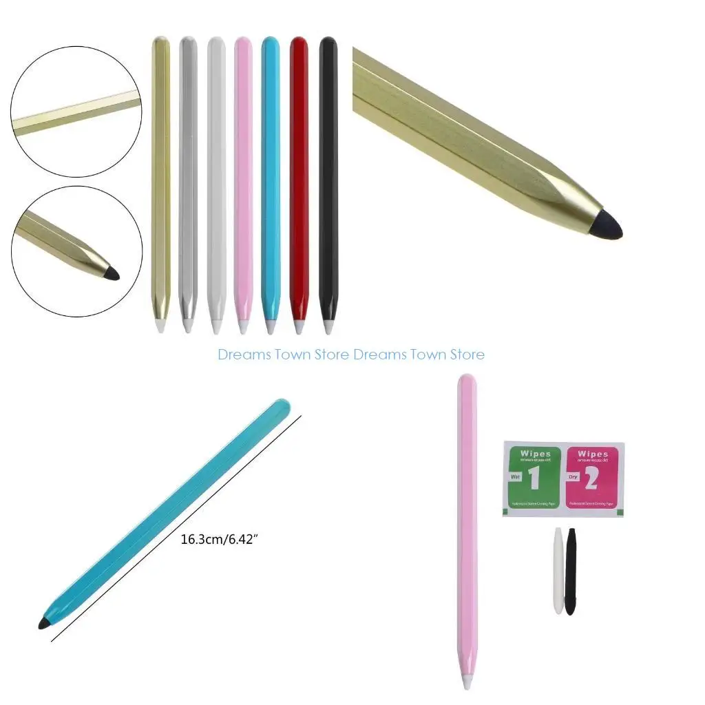 

HX6A Universal 2 In 1 Stylus Drawing Tablet Pens Capacitive Screen Pen for Touch Pen For Mobile Android Phone for Smart Penci