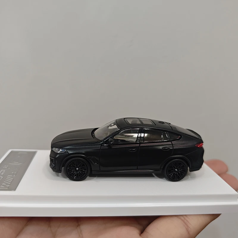 BMER Diecast 1:64 BMW X6M Alloy Car Model BMW Play Vehicles Collectible Model Cars Toys for Boys Gift view 5