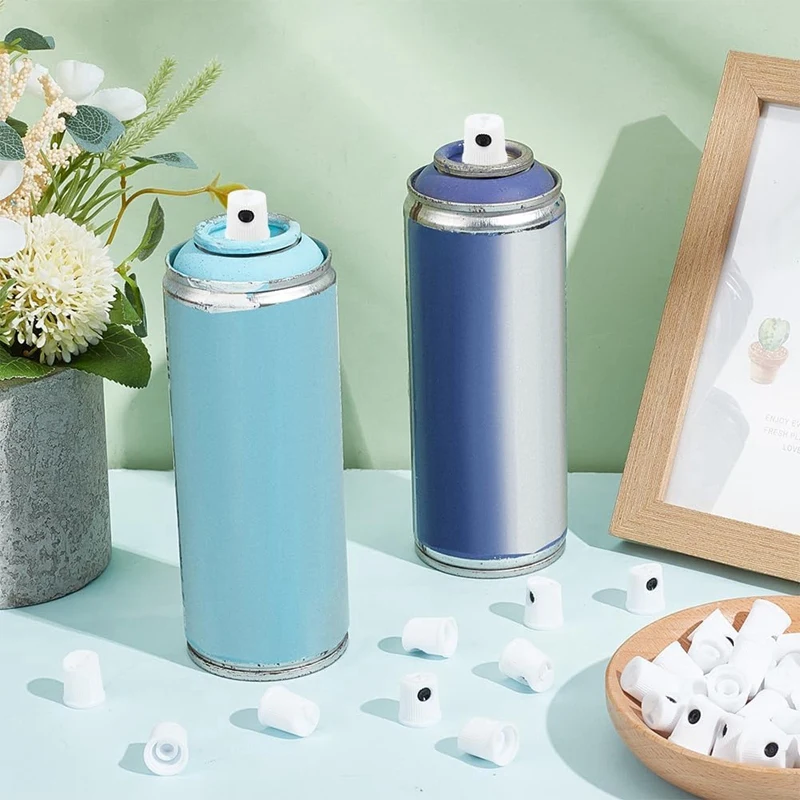 Capuchons de peinture en aérosol ABNO-50 pièces, buse de peinture en aérosol Capuchon de remplacement de peinture pour peinture en aérosol Art Street Art Graffiti