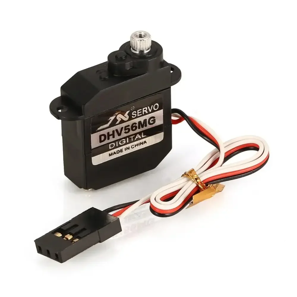 1/2/4 個 JX 5G ミニコアレスデジタルサーボ PDI-DHV56MG メタルギア 4.8 〜 7.4V RC カー飛行機ドローンロボットモデルアップグレード部品
