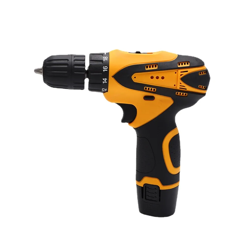 

2025Factory Sale China Electric Impact Cordless Lithium Drill Hammer 21v Portable Cordless Drill Tool Sets Electric