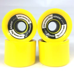 Skateboard Wheels pro 70mm x 51mm 78a Hardness, Avent Longboard Surfing Lotion, Land Cruiser, High Quality, 80% Rebound