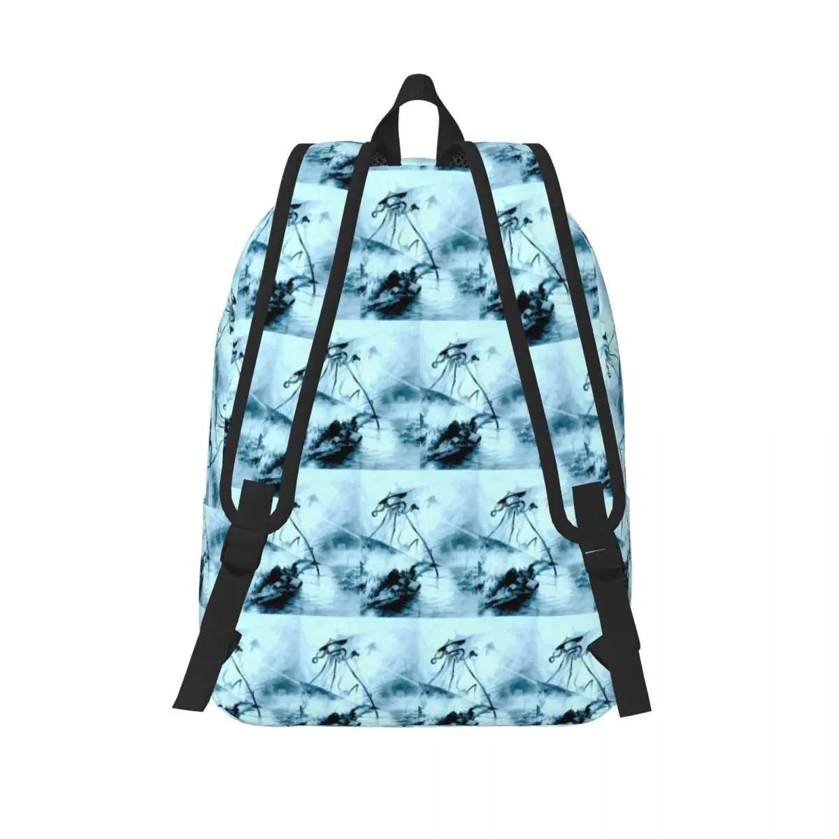 War Of The Worlds Tripod Student Backpack School Bag Hiking Travel Daypack for Men Women Fashion Bookbag Shoulder Bags