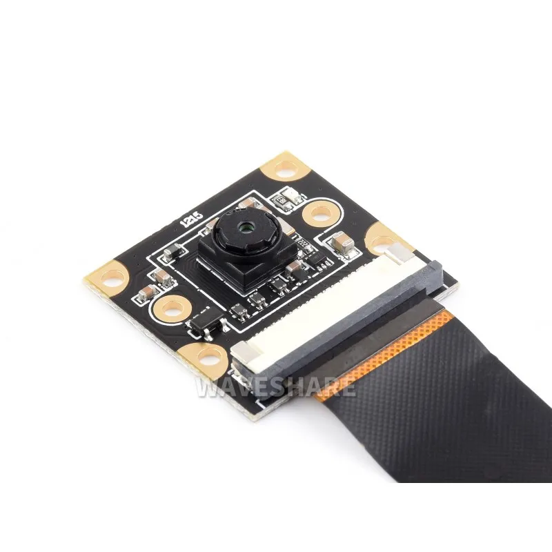 Waveshare Pi5-IMX219-120,IMX219 Camera Module For Raspberry Pi 5,8MP,MIPI-CSI Interface,Options For 79.3°/120°FOV,Pi5-IMX219-77