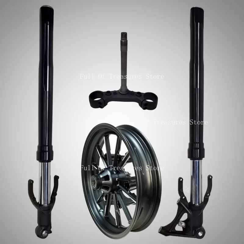 Suitable for VOGE LX500-3A CU525 Left and Right Front Shock Absorber, Steering Column, Front Wheel, Rear Wheel Hub, Steel Rim