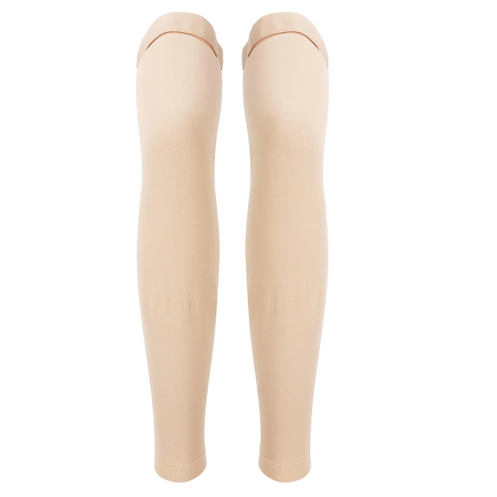 

Durable Full Leg Compression Sleeves 23 To 32mmHg Support for thigh Knee Calf Recovery Fitness Training