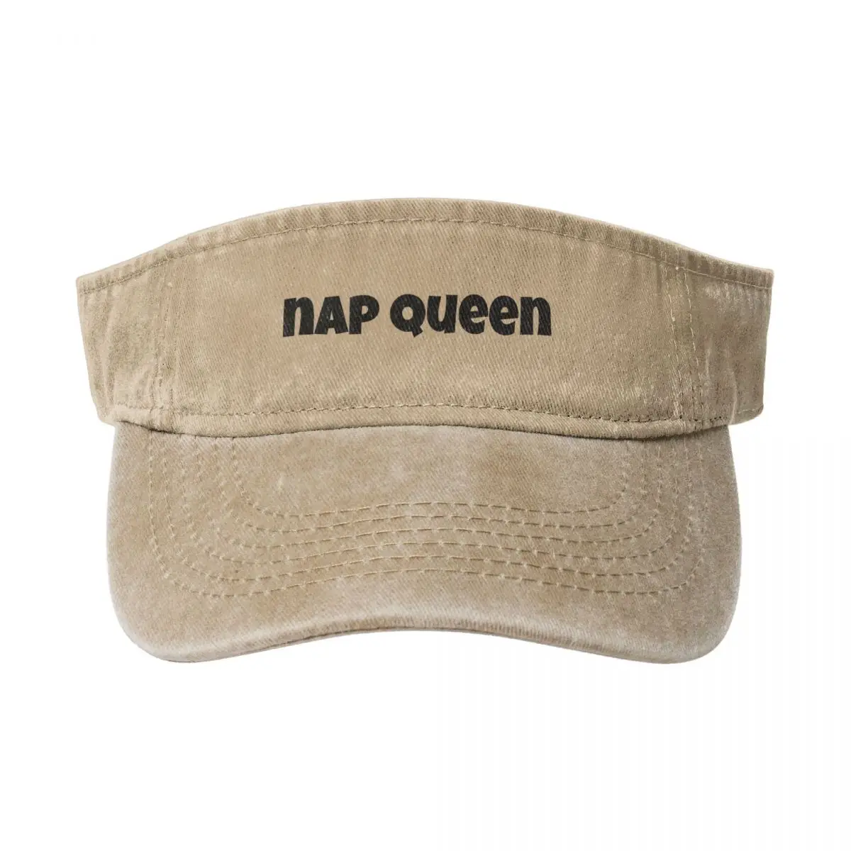 

Nap Queen Slushy Noobz Washed Denim Empty Top Hat Breathable Caps Hat Men