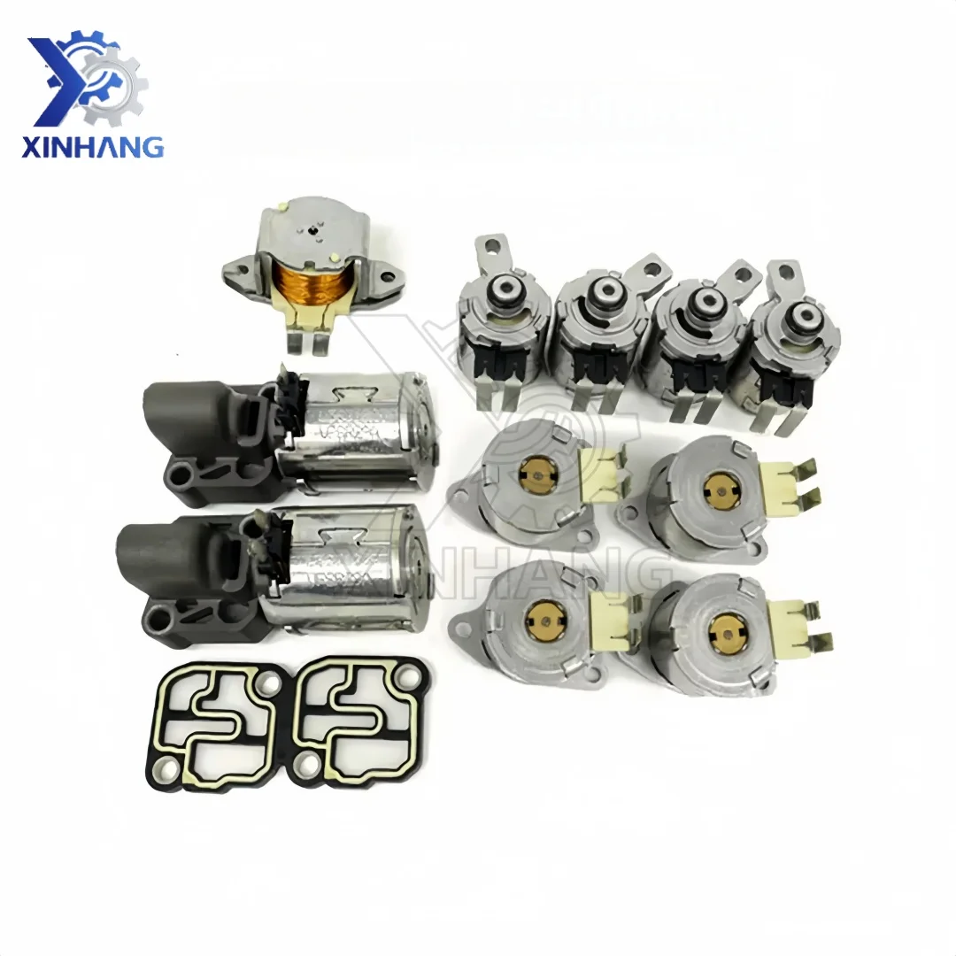 

DQ250 02E DSG 6-Speed Transmission Solenoid Valve Kit 02E325025AJ Suitable for Audi A3, Q3, TT; Volkswagen Tiguan, Golf, Passat
