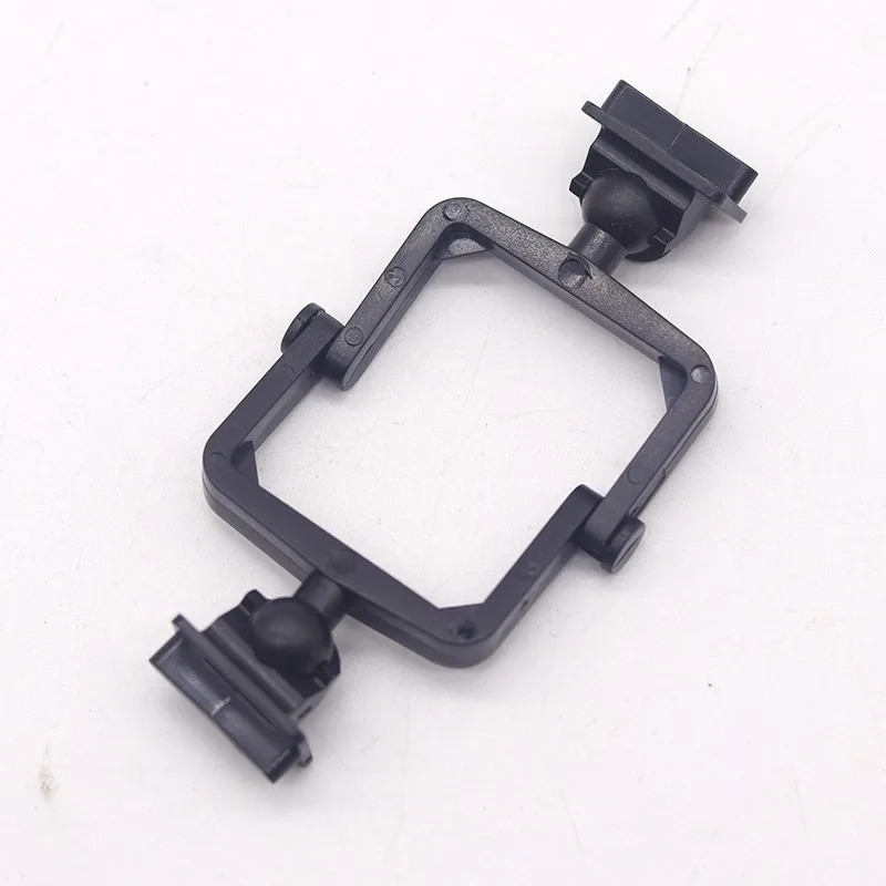 100pcs Gypsum Type Occlusal Frame,Oblique Mouth White and Black Disposable Occlusal Frame,Plastic Occlusal Frame for Gypsum Base