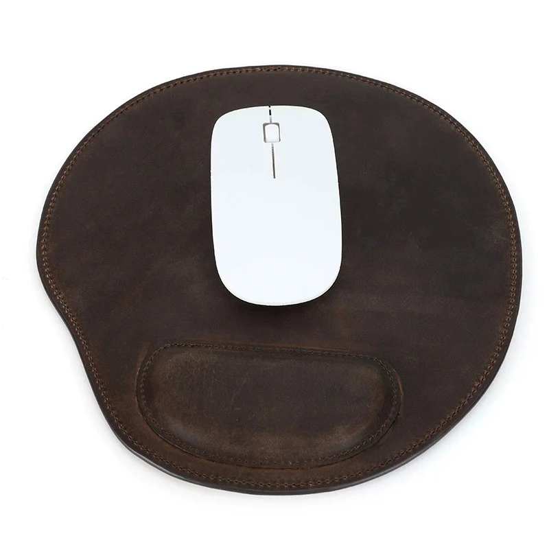 

Ergonomic Thicken Leather Mouse Pad Comfortable Wrist Rest Durable Anti Slip Mouse Mat for Home Office Computer Laptop
