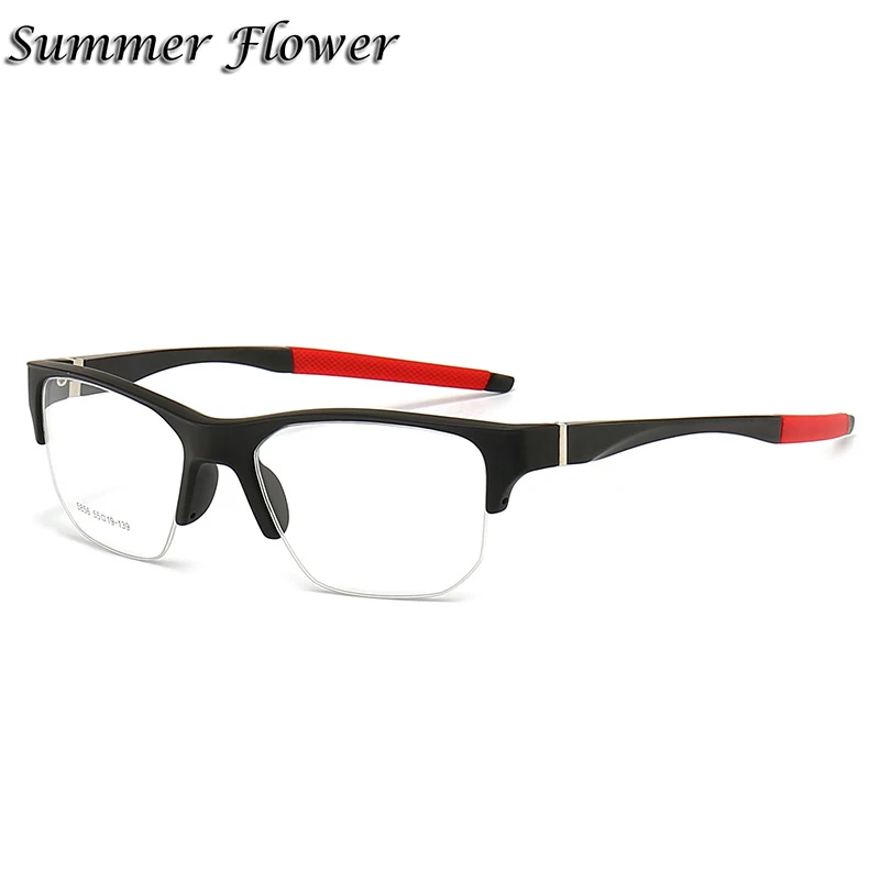 

Men Sport Glasses TR90 Frame Aluminum Magnesium Temple Quality Spring Hinge Optical Frame for Prescription Lenses Light Gafas