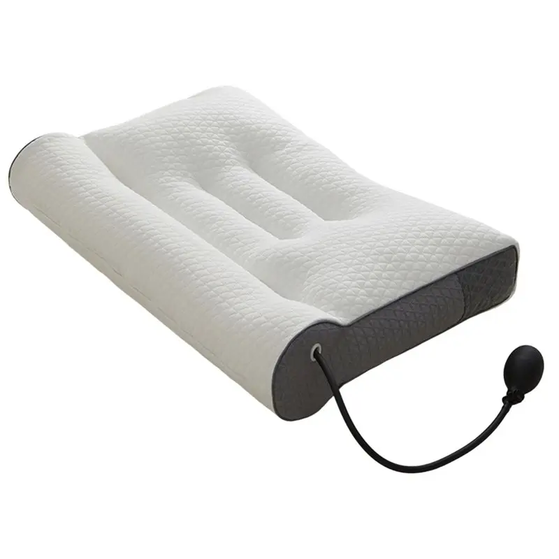 

Cervical Traction Pillow Core Inflatable Traction Cervical Pillow With Adjustable Cylindrical Firmness