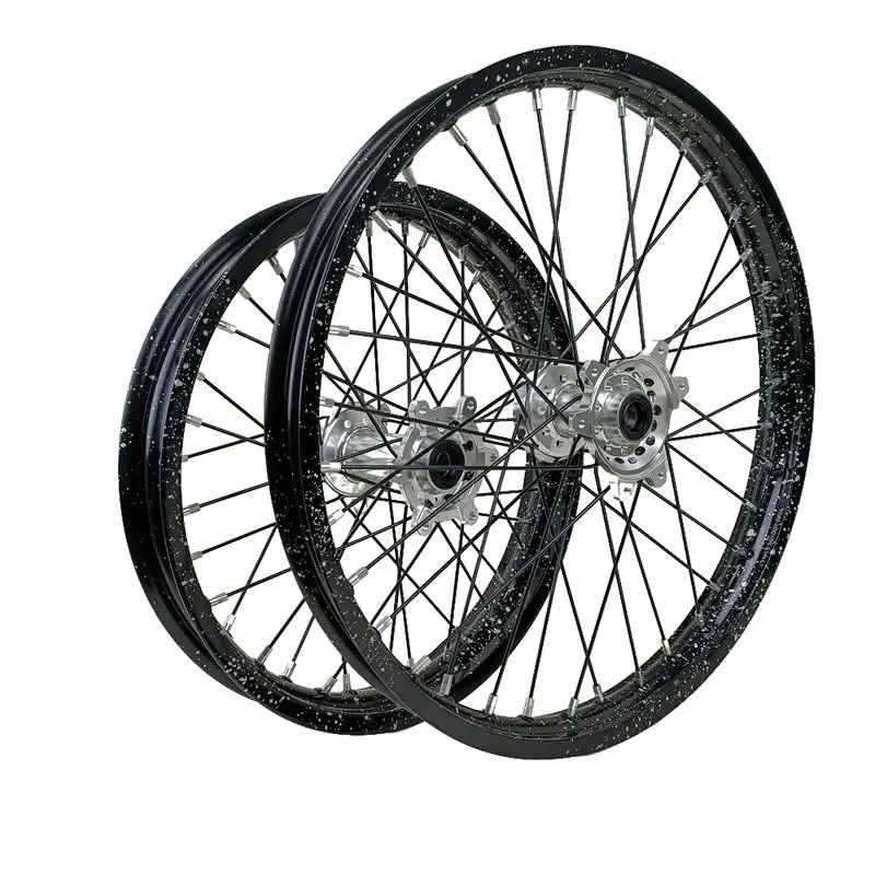 

Splatter Paint 21*1.6 & 18*2.15 Fit Ultra Bee Wheel Set Electric Dirt Bike