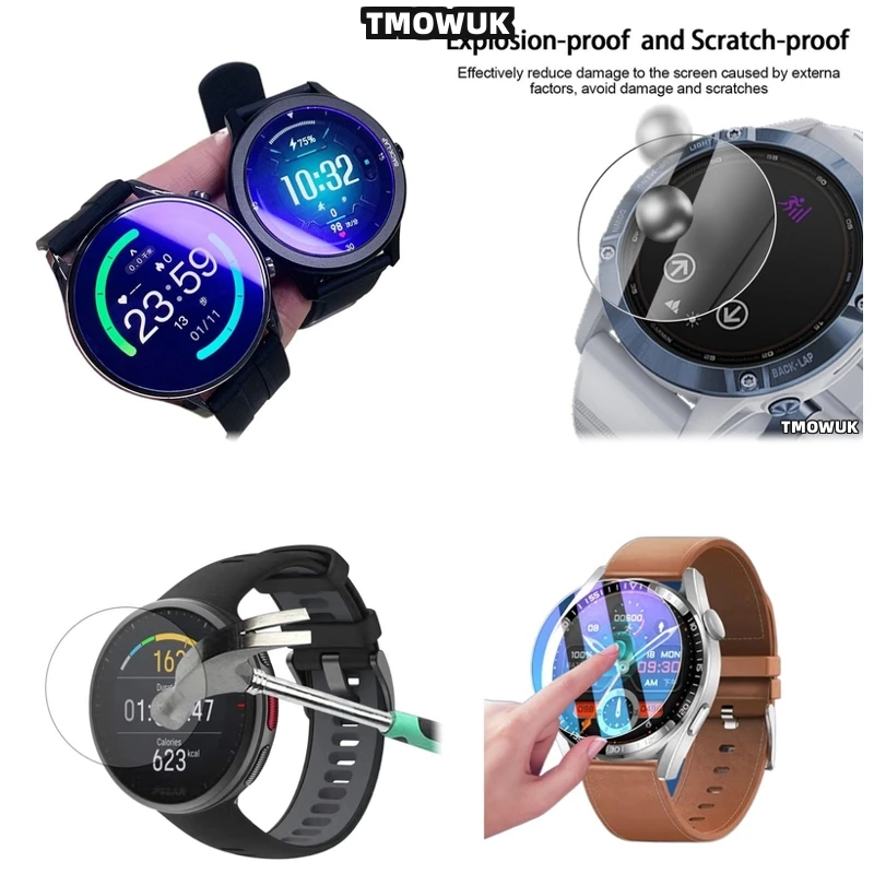 

​​For Polar Vantage V V2 M M2 M3 Ignite 2 Pacer Pro Grit X Pro Unite M200 – Dustproof Screen Protector​​