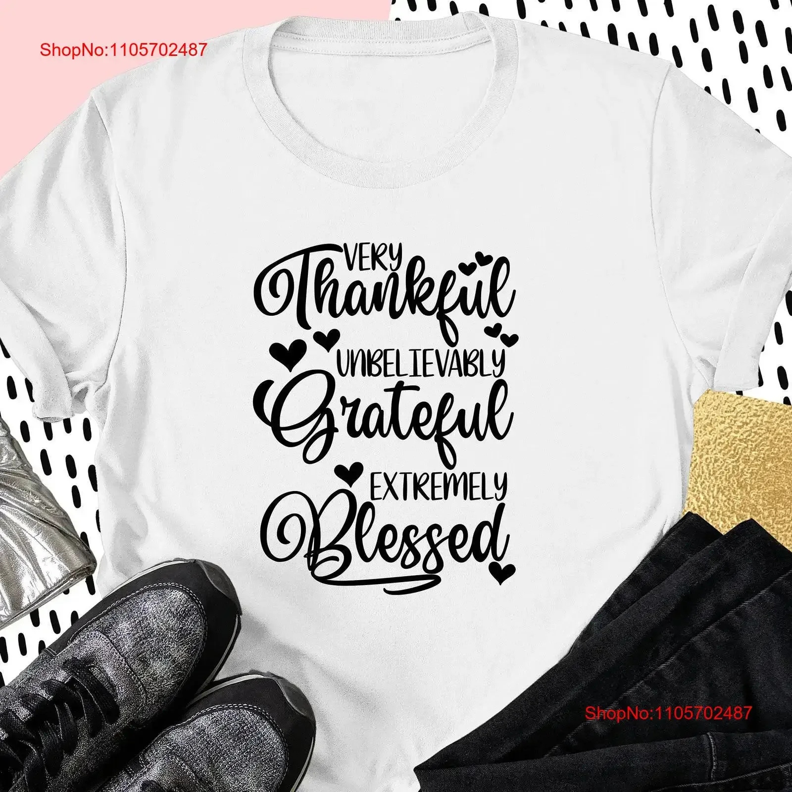 Very Thankful Unbelievably Grateful Extremely Blessed T Shirt Ideas for Thanksgiving 2023 Dinner vintage Washed fashion