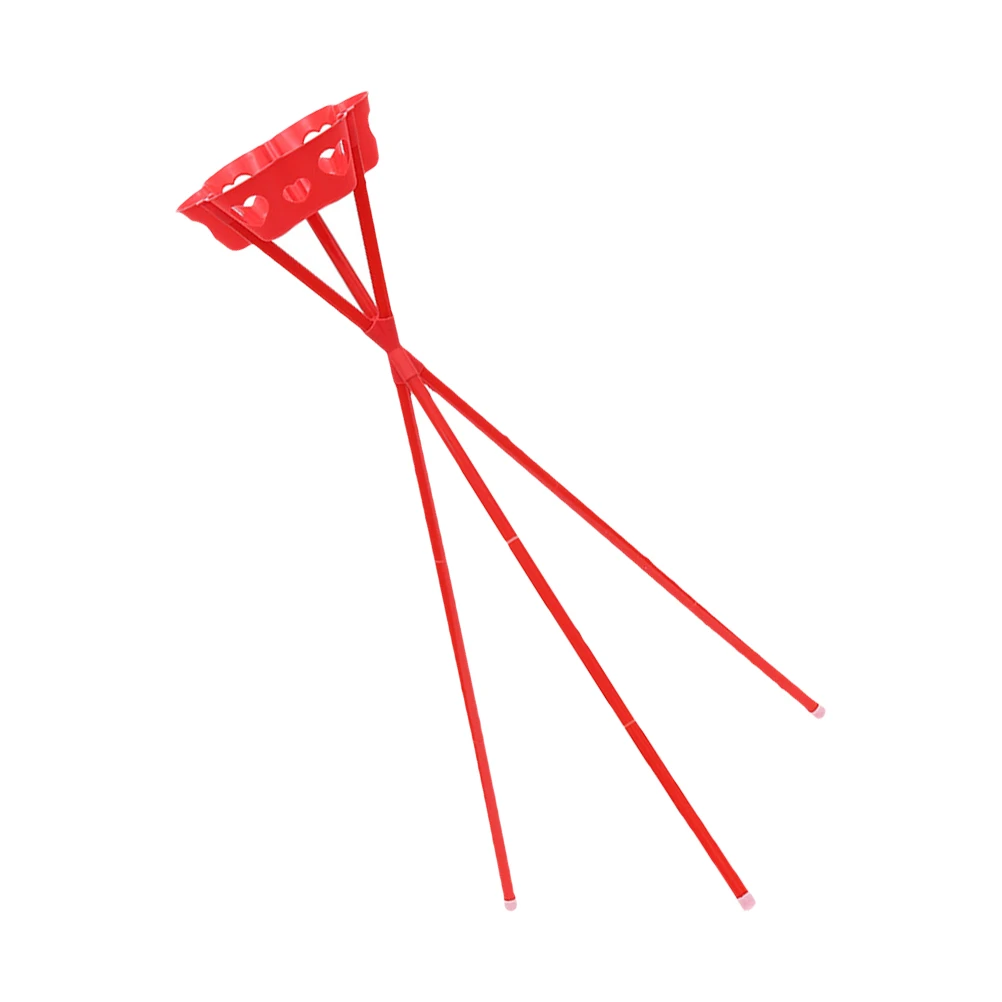 

PVC Flower Tripod Flower Holder Holder Durable Long Life Wedding Layout Party Decor Rack Elegant Stable Display