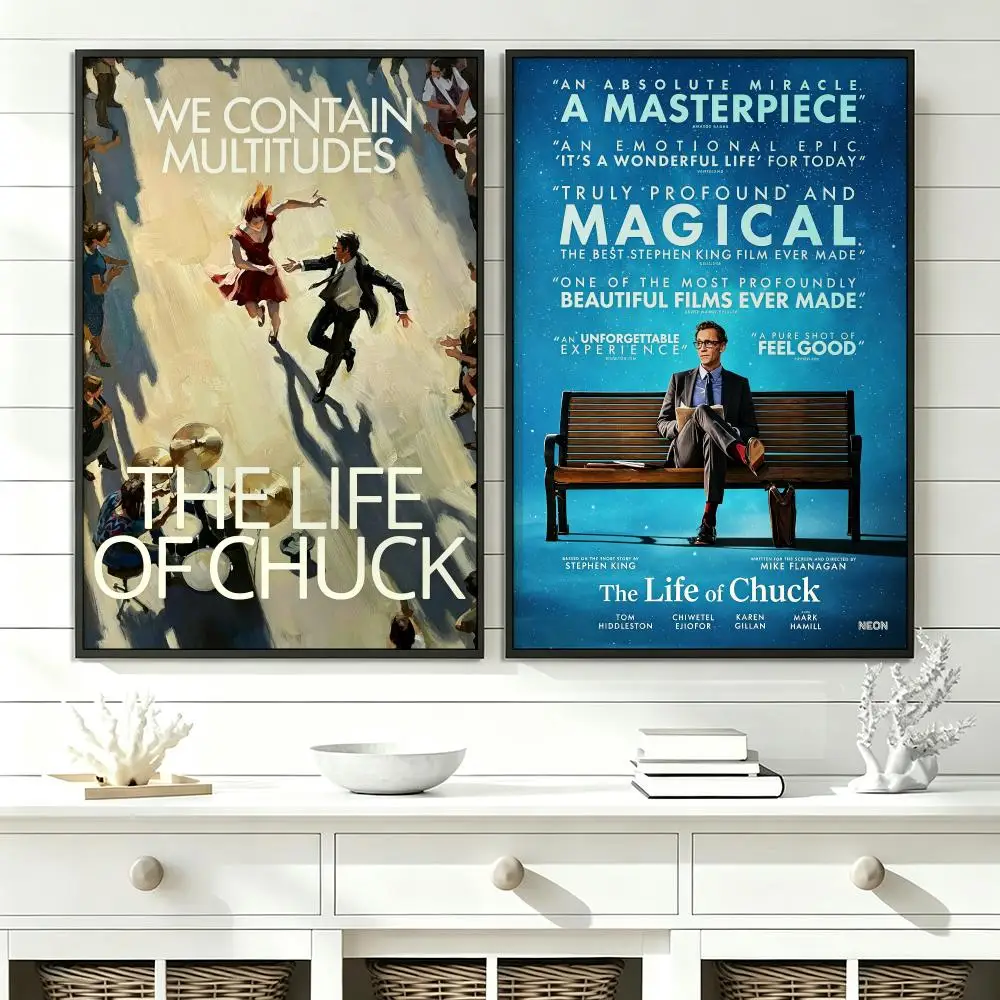 movie The Life of Chuck Poster Poster HD Trendy SelfAdhesive Wall Art Print For Living Room Bedroom Dorm Office Home Gift