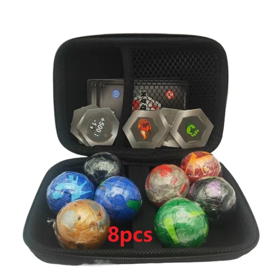 

New 4/6/8 Bakugans cartoon deformation toy high-end doll tool children's toy storage box children's birthday Christma