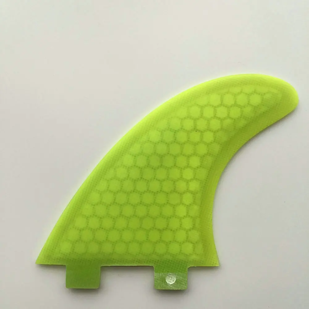 Free shipping double tabs G5 surfboard fins fiberglass surf fins with honeycomb core tri fin set