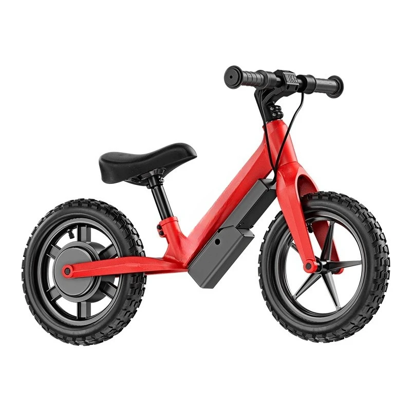 24V 250W 2.5Ah Lithium Battery Powered Children Riding cycle 12inch Electric Kids Balance Dirt Bike