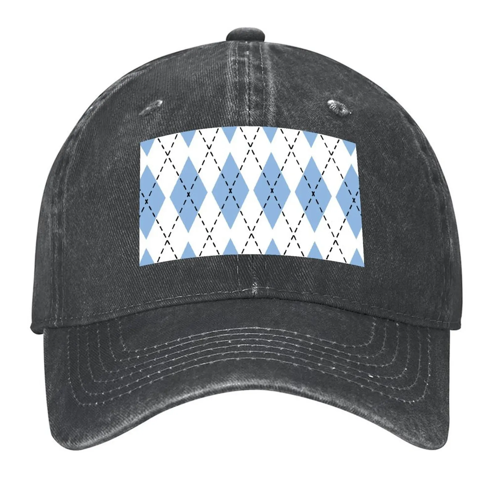 

Argyle Carolina Pattern Baseball Cap birthday New Hat Hat Baseball Cap Sunhat Caps Male Women's