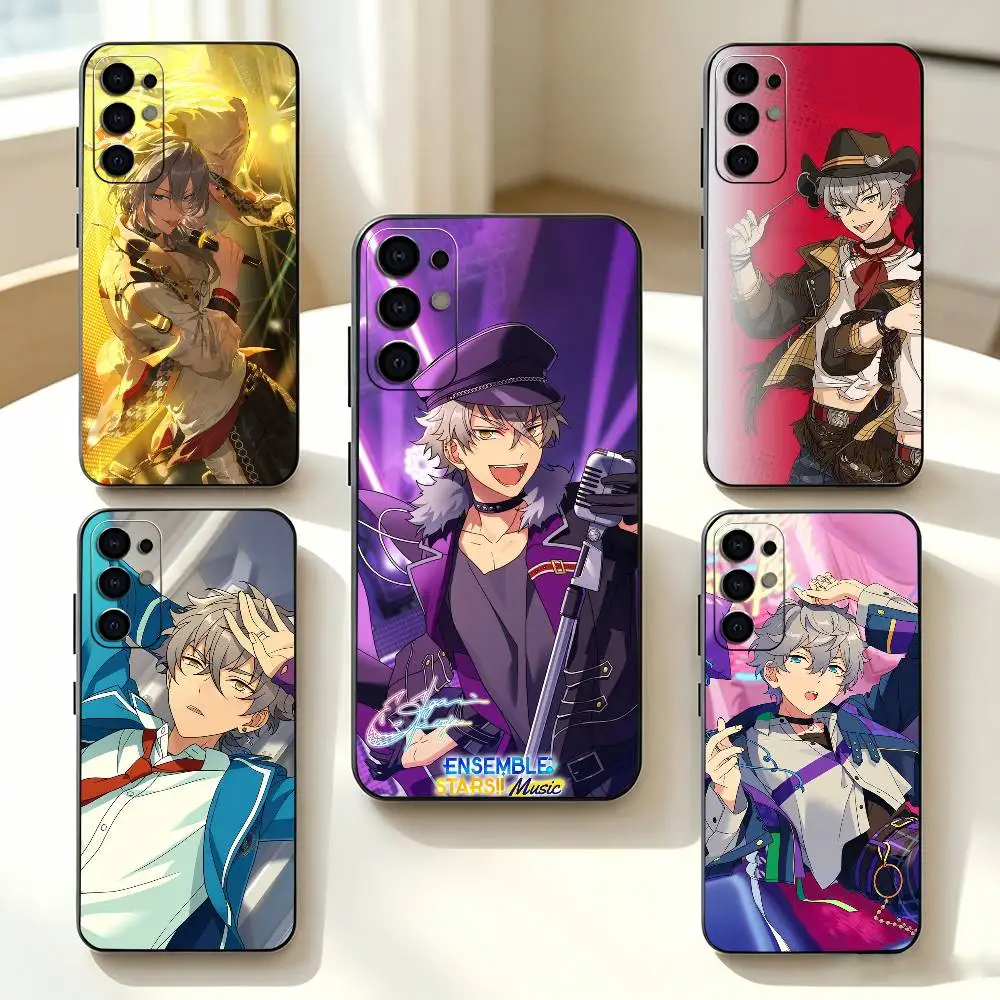Game Ensemble Stars O-Ogami Koga   Phone Case Black Silicone Soft For Samsung S25,S24,S21,S22,S23,S30,Ultra,S20,Plus,Fe,Lite
