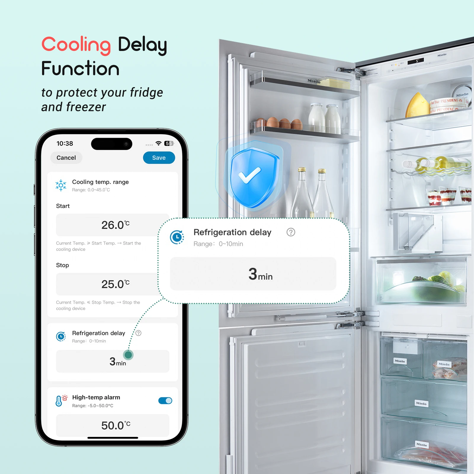 LUXBIRD WiFi Temperature Controller with Heating Cooling Modes Ideals for Seedling Germination,Reptiles,Refrigeration,Home Brewi