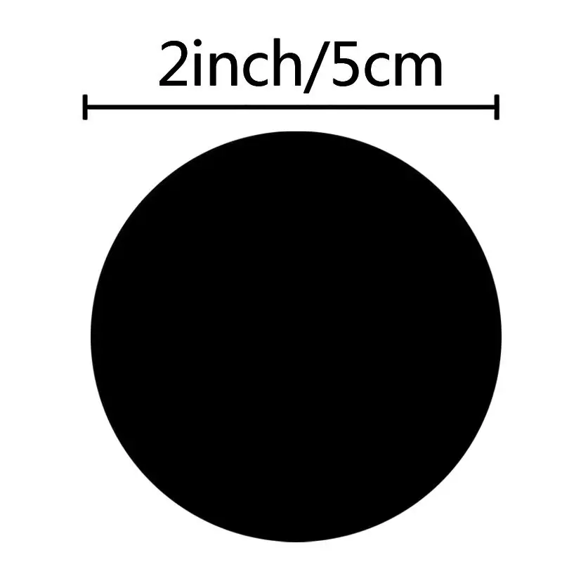 black-circle-shape-label-pp-water-oil-proof-10-70mm-thermal-transfer-pp-synthetic-label-paper