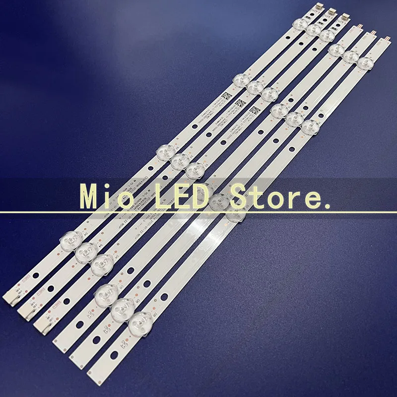 6/10KIT LED strip for Samsung UN43J5202 UE43J5202 UE43J5272 GC43D08-ZC22AG-13 14 15 17 23 HV430FHD-NLA 303GC430044 303GC430043