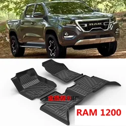 Use for new Dodge Ram1200 car carpet RAM1200 AllWeather ar Floor Mat new RAM 1200 waterproof car floor mat RAM1200 trunk mat