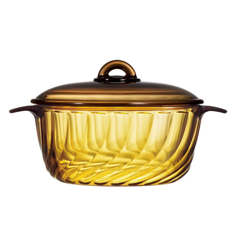 Champs Amber Pot Direct Fire Electric Ceramic Cooker Induction Cooker Universal Glass Household Stew High Temperature Resistance