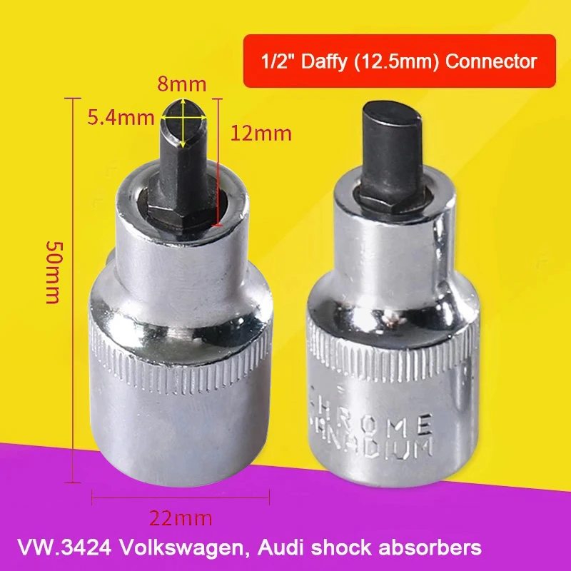 Suspension Strut Spreader Plug VW3424 Car Shock Absorber Special Disassembly Tool Spindle Housing Spreader For Volkswagen Audi