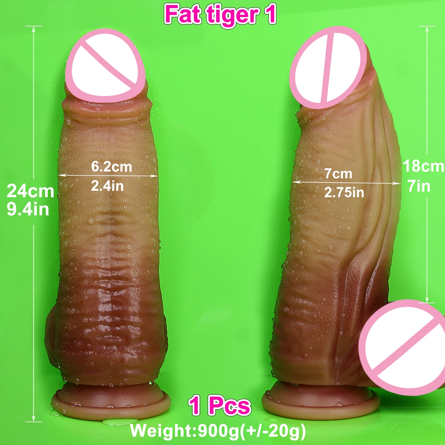 Big Soft Double Silicone Thick Dildo Adult Sex Toy for Man Women Anal Vaginal Masturbators Rubber Penis Gay Suction Cup Dick