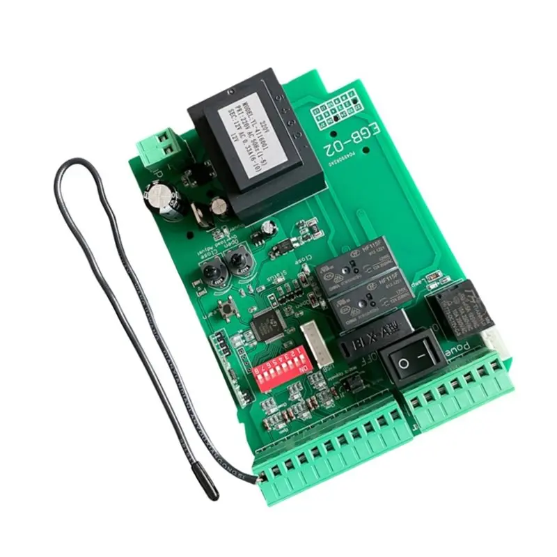 [NEW!A25P】 AC220 Automatic Sliding Gate Motor Control Board +5 Remote Control For Sliding Gate Opener Access Control System
