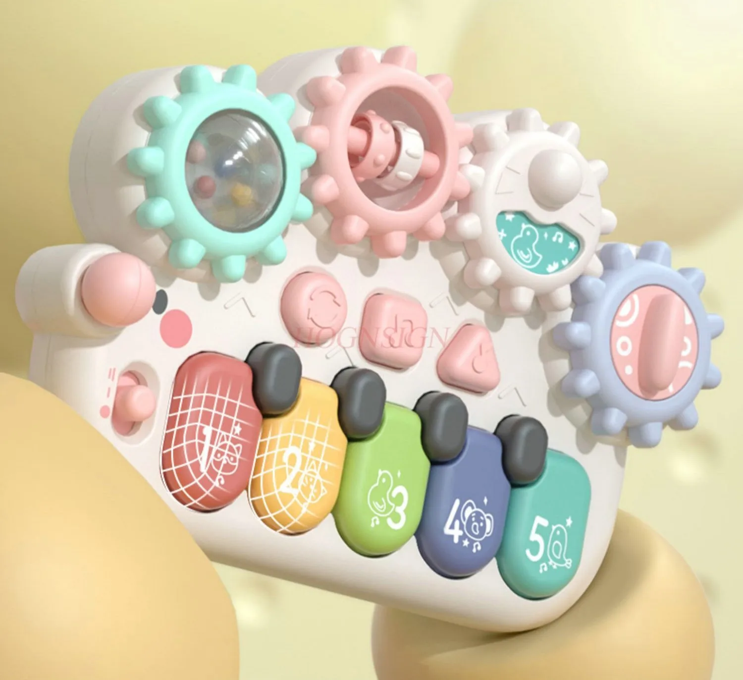 Egel Vingerpiano Baby Minipano Speelbaar Babysleutel Speelgoed Vroeg onderwijs Elektronische piano voor kinderen