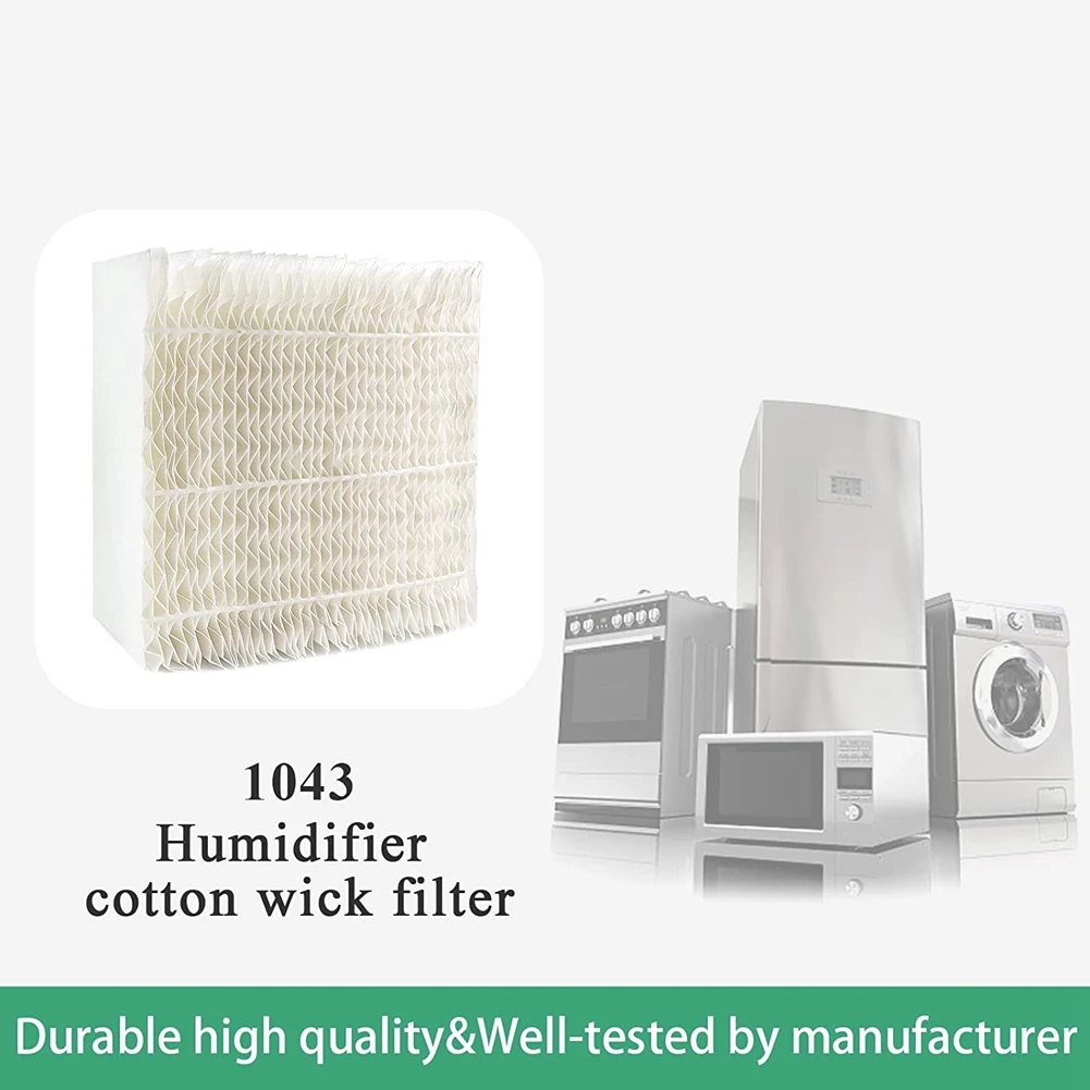 2 unidades 1043 umidificador super wick filtro de substituição para Aircare Bemis Essick compatível para 821000 826900   Filtros de umidificador
