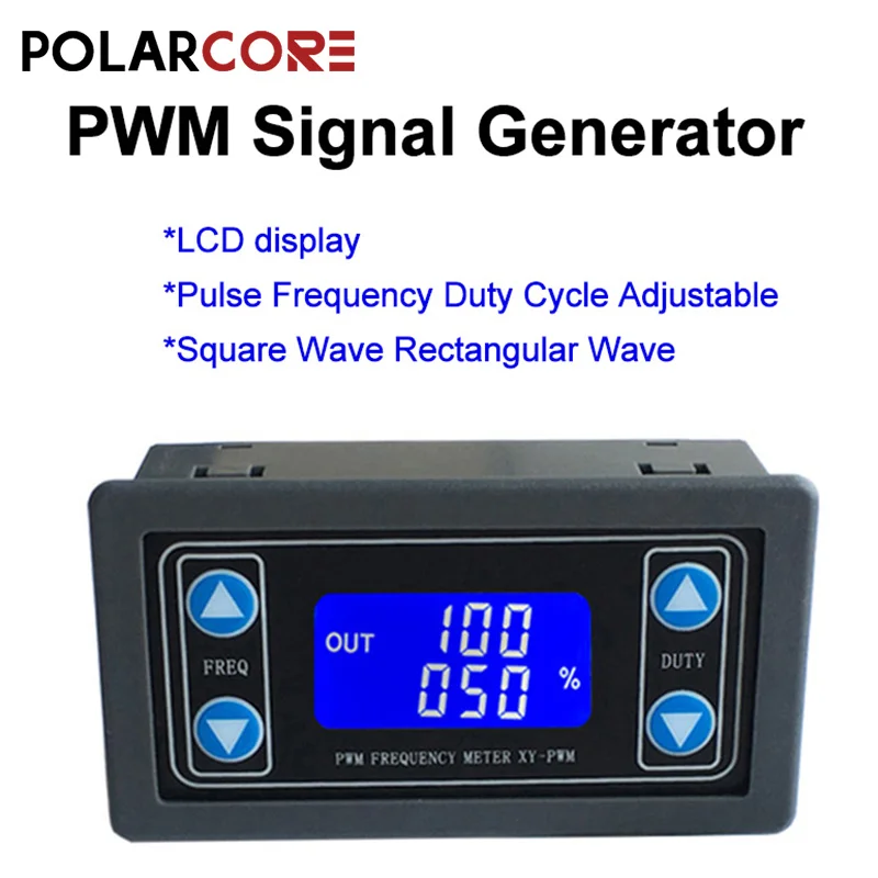 XY-PWM generatore di segnale frequenza di impulso Duty Cycle Ratio 1HZ ~ 150KHZ generatore di segnale a onda rettangolare regolabile a onda quadrata