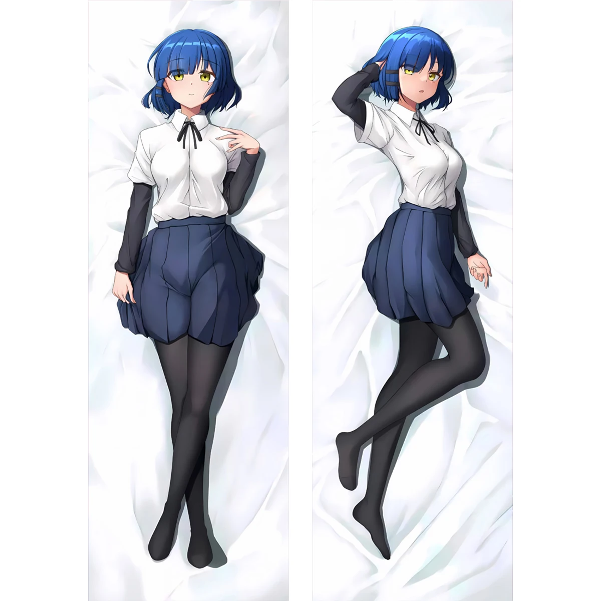 

Чехол Hitori Gotoh Anime Girl Waifu Dakimakura Ryo Yamada для взрослых, длинный размер в натуральную величину, обнимающая наволочка для тела