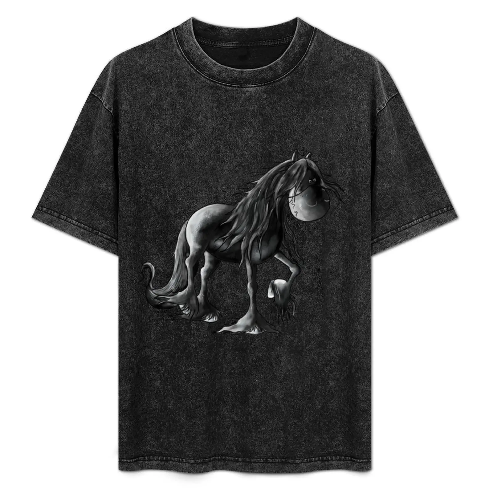 

Cute Friesian Horse T-Shirt UV Sun Protection Tee Shirt