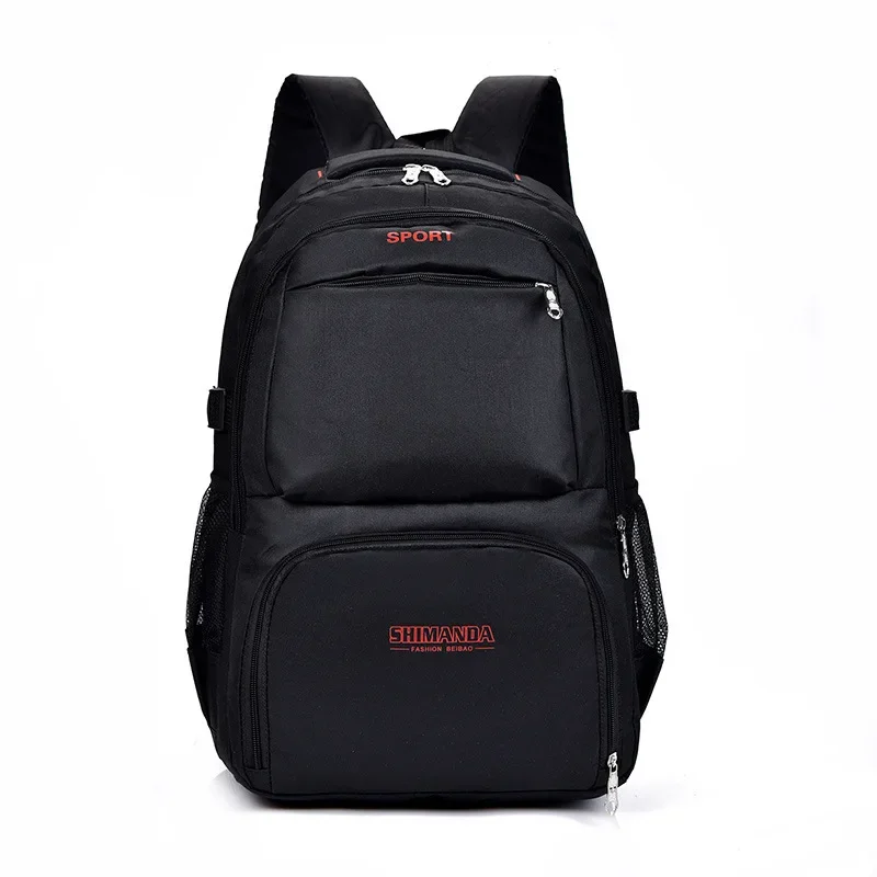 16-inch Casual Waterproof Nylon Men's Backpacks Women Backpack Schoolbag Laptop Notebook Bag Go Out Multifunctional Backpack