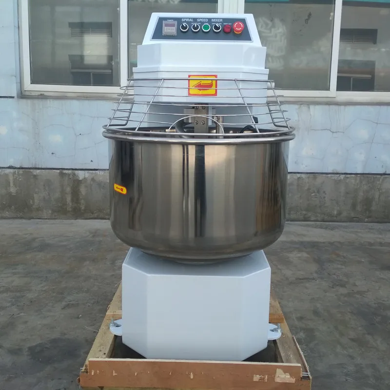 120L 50kg spiral dough mixer baking equipment